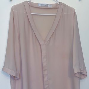 Blush blouse